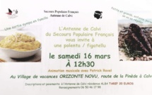 Pulenda et figatellu au profit du Secours Populaire de Calvi