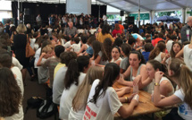 A Bastia, les élèves ouvrent la "voix" royale à la langue corse
