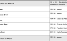 Ajaccio : Le programme de ma Semaine Sainte à la Chapelle Notre-Dame de Lorette 