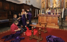 A Corte, la cunfraterna di San Teofalu se prépare à entrer dans la Semaine Sainte