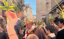 EN IMAGES - Le cardinal François Bustillo a célébré le dimanche des Rameaux à Bastia