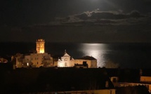 La photo du jour : quandu a luna splende sopra Bastia