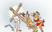 Le dessin de Battì : Pâques corses… médiatiques