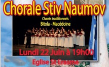 Ajaccio : Concert exeptionneĺ de la chorale Stiv Naumov de Bitola