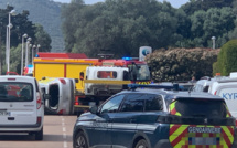 Accident spectaculaire mais sans gravité à Porto-Vecchio