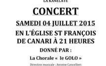 Canari : Un concert pour la restauration de Santa Maria Assunta