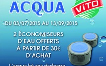 Environnement : Faites des économies d'eau avec Acqua'Vito