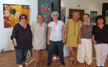 Sylvia Guhr, Domique Gaillard, Nathalie Campana exposent au centre culturel de l'Ile-Rousse