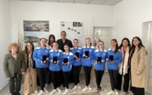 Twirling : E Marinelle honorées par la ville de Bastia