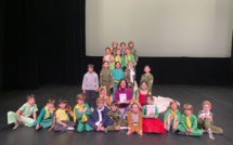 Les élèves "U Principellu" sur la scène de l’Alb’Oru à Bastia