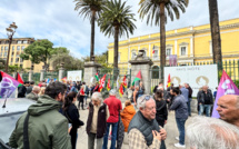1er-Mai : Une centaine de manifestants à Ajaccio 