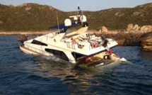 Un yatch fait naufrage à Campomoro : Trois personnes récupérées saines et sauves par la SNSM de Propriano