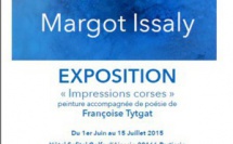 Margot Issaly et Françoise Tytgat : deux sensibilités, deux arts, mais un amour commun, la Corse au Sofitel rive sud