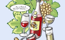 Le dessin de Battì : a fiera di u vinu in Lisula quist'annu