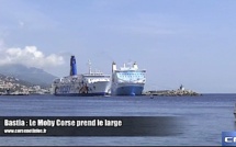 Bastia : Le Moby Corse prend le large…