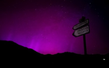 EN IMAGES. De fascinantes aurores boréales observées dans le ciel corse après une tempête solaire