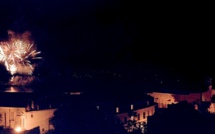 Bastia : Festival pyrotechnique au-dessus de la ville