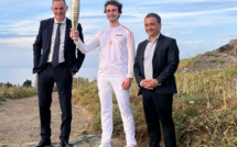 La flamme olympique est arrivée à Ajaccio, le relais collectif s'est élancé