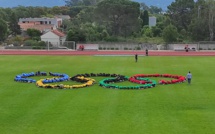 JO 2024 : Les enfants fêtent le passage de la flamme olympique à Porto Vecchio