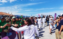 Pour le passage de la flamme olympique, la ferveur populaire a envahi Porto-Vecchio