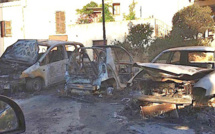 Trois voitures brûlées à Monticellu