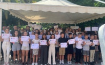 ​A Ajaccio, 54 jeunes élèves perpétuent le devoir de mémoire