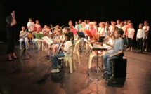 La musique à l'école, avec le centre culturel Anima de Prunelli-di-Fiumorbu