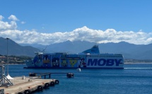 Moby Lines débarque à Ajaccio et ouvre deux nouvelles lignes vers l'Italie