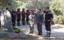 Hommage au Sapeur Patrick Amico sur la commune d'Alata