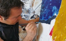 Adrien Martinetti peintre le temps d'un concert à Appietto