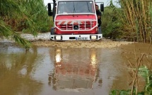 Inondations à Algajola : Plusieurs véhicules bloqués