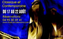 Calenzana : Musiques classique et contemporaine du 17 au 22 Août