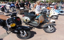 Le beau rassemblement du Scooter club Corsica à Ajaccio