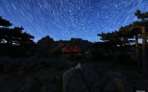 La photo du jour : Bavella sous le mouvement des astres