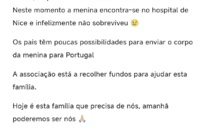 Une cagnotte pour rapatrier au Portugal le corps d'une petite fille décédée à Bastia