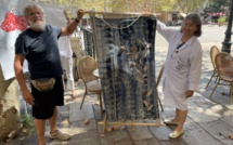 Bastia : Quand la place du marché se pare de kakémonos !