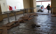 Actes de vandalisme sous le marché couvert de Calvi !