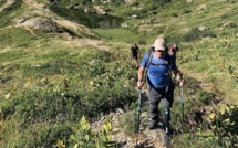 Malgré leur handicap, Fréderic Portier et Christelle Chabre se lancent à l'assaut du GR20 