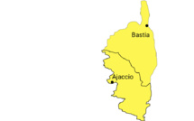 Orages : la Corse placée en vigilance jaune ce mardi