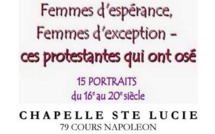 « Femmes d’espérance, Femmes d’exception, ces protestantes qui ont osé »