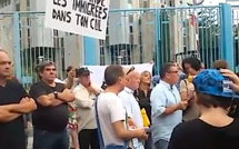 Bastia : Rassemblement anti-migrants devant la préfecture