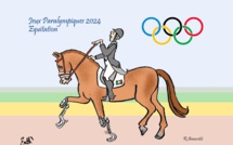 Le dessin de Battì : admirables athlètes paralympiques