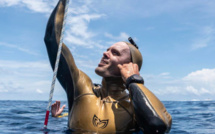 Nouveau record du monde d’apnée en bi-palmes établi à Ajaccio