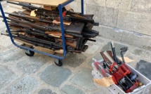Haute-Corse : 414 armes détruites et 160 kilos de munitions saisis