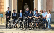 Ajaccio : Les policiers municipaux en deux-roues, pour plus de proximité avec les citoyens