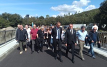 Le nouveau pont de la Casaluna ouvert à la circulation, huit ans après l'effondrement de l'ancien ouvrage