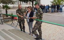 Les premiers hébergements rénovés des légionnaires du 2e REP de Calvi  livrés et inaugurés au camp Raffalli