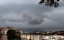 La Corse en vigilance jaune pluie-inondation et orages, un arcus observé dans le golfe d'Ajaccio