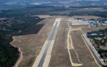 Elargissement de la piste de l'aéroport de Calvi-Balagne. Les travaux de nuit débuteront en décembre
