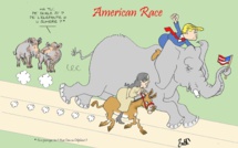 Le dessin de Battì : american race